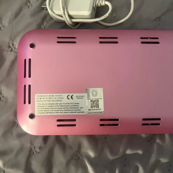 PhoneSoap 3 UV Cell Phone Sanitizer & Charger - NWOT